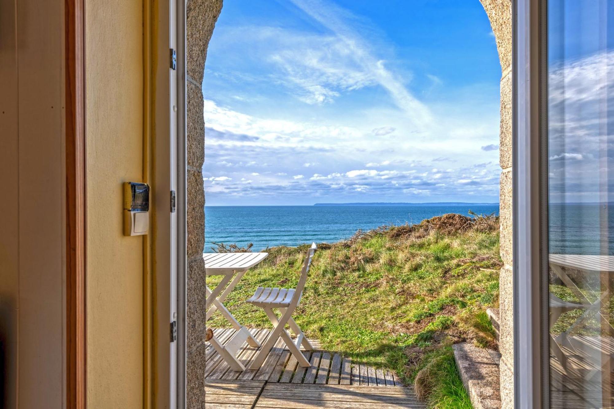 Studio Vue Sur Mer Plomodiern المظهر الخارجي الصورة